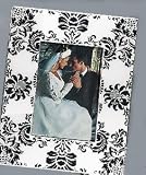 Review Jaf Gifts  / 5 X 7 DAMASK FRAME - 5 X 7 BLACK AND WHITE DAMASK FRAME