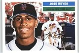 2005 Topps Heritage #422 Jose Reyes SP - New York Mets (Short Print) (Baseball Cards)