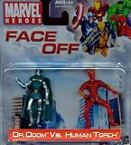 Marvel Heroes Dr. Doom Vs. Human Torch Face Off