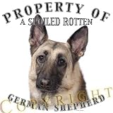 German Shepherd Mousepad Dog Mouse Pad Property Of