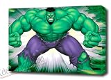 INCREDIBLE HULK ART GALLERY WRAPP ON CANVAS 28X20