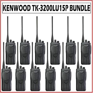 Kenwood Protalk TK-3200LU15P - 15-Channel Two-Way Radio 12 Pack by Kenwood