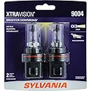 SYLVANIA 9004 XtraVision Halogen Headlight Bulb, (Pack of 2)