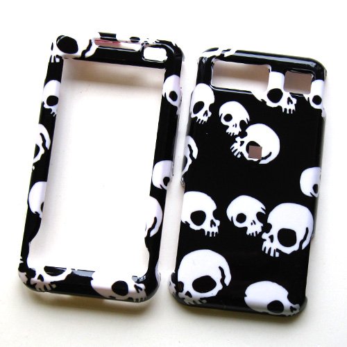 Samsung Omnia i910 (Verizon) Snap-on Protector Hard Case Image Cover Skull Design
