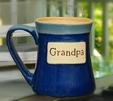 Tumbleweed Pottery 'Grandpa' Ceramic 20 ounce Coffee Mug