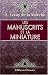 Book Les manuscrits et la miniature
