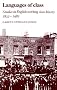 Languages of Class: Studies in English Working Class History 1832-1982