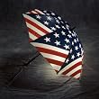 Bright Night Stars & Stripes Bn-001 Illuminated Lightweight Umbrella