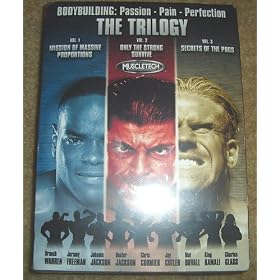 BODYBUILDING : Passion - Pain - Perfection , THE TRILOGY (Complete 3 DVD Set)