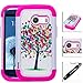 Samsung Galaxy Ace Style / SM-G310 / S765C Case, ToPerk (TM) Cyber Graphic Armor Case + Free Screen Protector & Stylus Pen As Bundle Sale - Love Tree