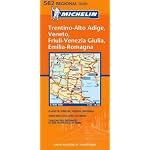 Veneto, Trentino, Alto Adige, Friuli Venezia Giulia, Emilia Romagna (Michelin Regional Maps) book cover
