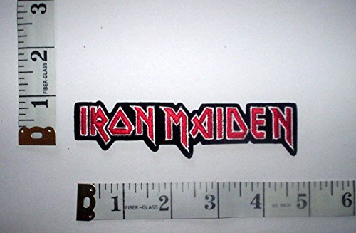 Iron Maiden Iron-on Patch or Sew-on Woven Patch Applique Embroidered DIY Badge Aufnäher
