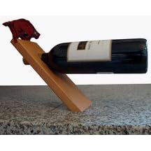Arkansas Razorbacks Floating Wine Bottle Stand Holder by 