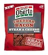 Oh Boy! Oberto Cheddar Bacon Steak & Cheese Bites, 3.25-Ounce Pouches (Pack of 4)