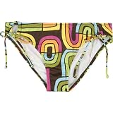 ROXY 70's Womens Swimsuit Bottom - Brown Combo