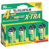 Fujifilm Superia 800 Speed 24 Exposure 35mm Film (4 Pack)