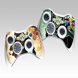 Protective Skin Decorative Decal for XBOX 360 Controller (2pcs in 1)
