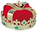 Adult Red King Crown Costume Hat