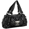 KATHY Van Zeeland French Kiss Satchel, Black