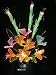 Fiber Optic Lily Flowers and Butterfly