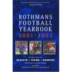 Rothman's Football Year Book  2001-2002