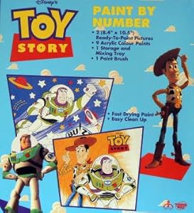 Amazon.com: TOY Story - Paint By Number: Toys & Games