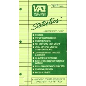 Statistics Review [VHS]