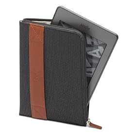 Amazon Kindle Zip Sleeve, Charcoal (for Kindle and Kindle Touch)