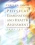 Physical Examination and Health Assessment