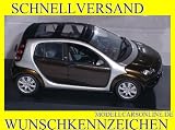 SMART FORFOUR FOR FOUR 4 FOR4 BROWN 1/43 SCHUCO MODEL CAR SPECIAL OFFER
