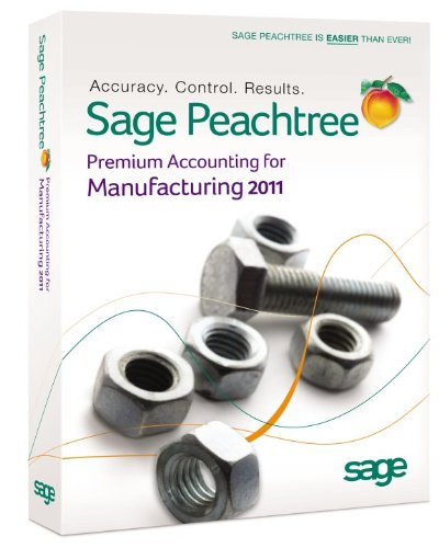 Sage Peachtree Premium Accounting For Manufacturing 2011 [OLD VERSION]