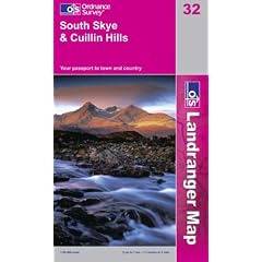 South Skye and Cuillin Hills (Landranger Maps)