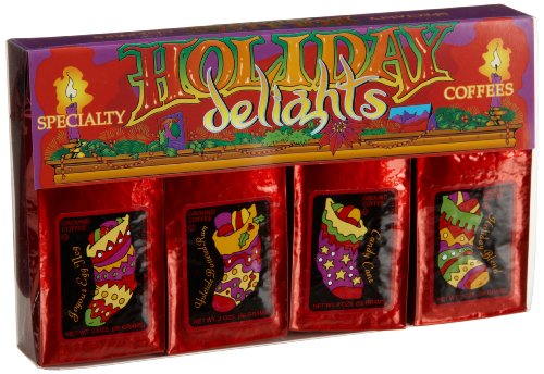 White Coffee Holiday Delights Collections:White Coffee Holiday Delights Coffee Gift Collections (Pack of 2)