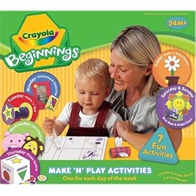 Crayola Beginnings Make 'n' Play Activities