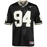 Nike Purdue Boilermakers #94 Replica Football Jersey - Black