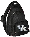 University of Kentucky Sling Backpack UK Wildcats Logo One Strap Backpacks for Travel or School Bags - BEST QUALITY Unique Gifts For Boys, Girls, Adults, College Students, Men or Ladies