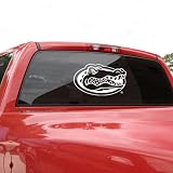 Florida Gators Head White XL Decal