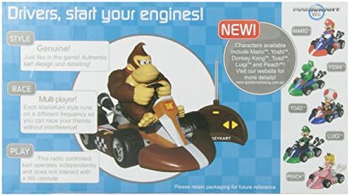 Mario Kart Small Radio Control Kart Vehicle - Donkey Kong