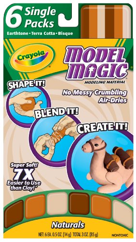 Crayola Model Magic Single Packs Naturals