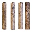 Scabos Travertine Honed 2 X 12 Diamond Rope Liner Trim Molding