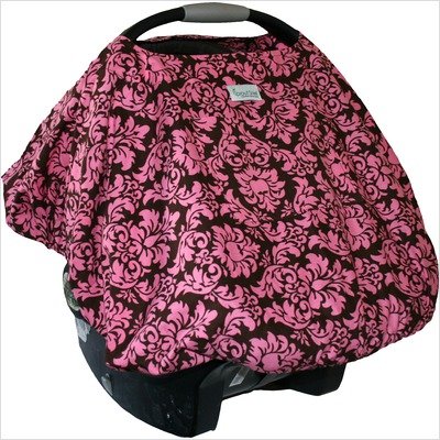 Infant Carrier Cover in Dandy Damask