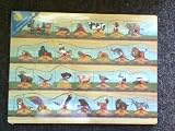 Little Tree 27 Piece Natural Wood Alphabet Train Puzzle
