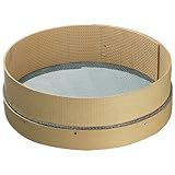 Paderno World Cuisine 15-3/4-Inch Diameter Tin Mesh Wooden Sieve