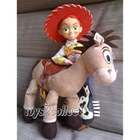Huge 18 Jessie and Bullseye Plush Disney Exclusive Dolls