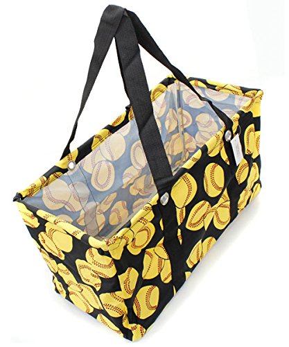 Softball Print Utility Bag
