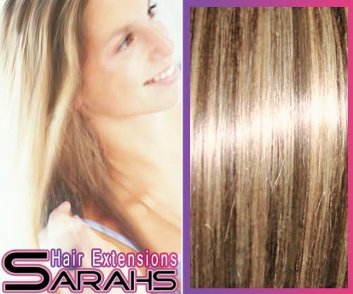 Thick 24 inch Long. Brown/Blonde Mix 6/613. Clip in Human Hair Extensions. High quality Remy Hair!. Full Head Coverage. FREE POST