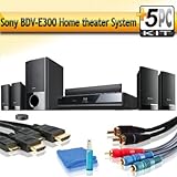 Sony BDVE300 5.1-Channel High-Definition Blu-ray Disc Player/DVD Disc Home theater System + Free HDM