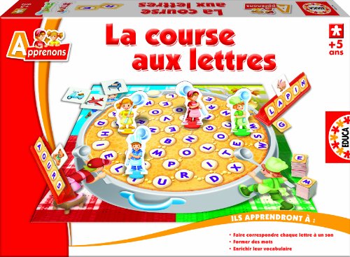 Imagen 4 de Educa - 14791 - Juego de la Educación - La carrera de las Letras (importado de Francia)