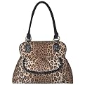 Paisley Lane Frabric Diaper Bag- Cheetah