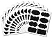 Premium Chalkboard Labels - HUGE MEGA 96 Label Pack - More Than Double the Labels Compared to Others - Stylish Designs